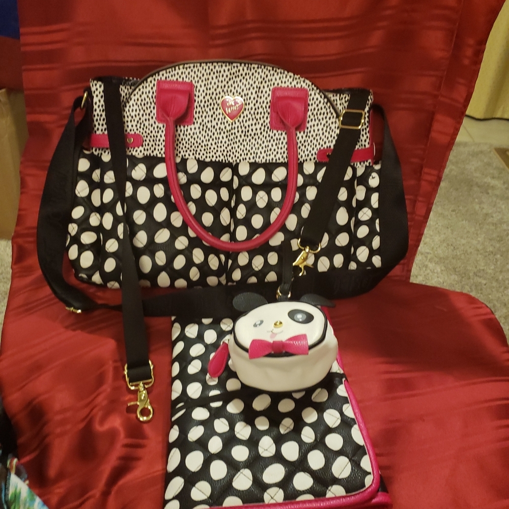 Besty Johnson Diaper Bag